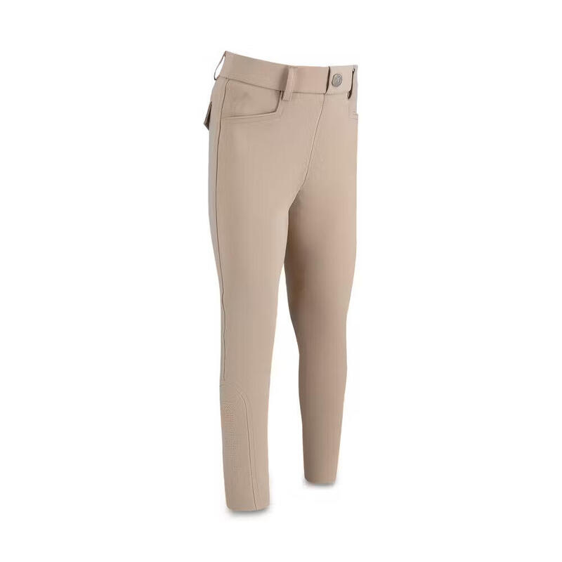 Leggings pentru băieți Sammy cu grip complet bej