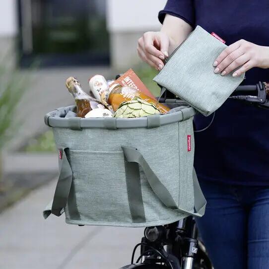 Vorderradkorb "Bike Basket" , twist sage 3/3