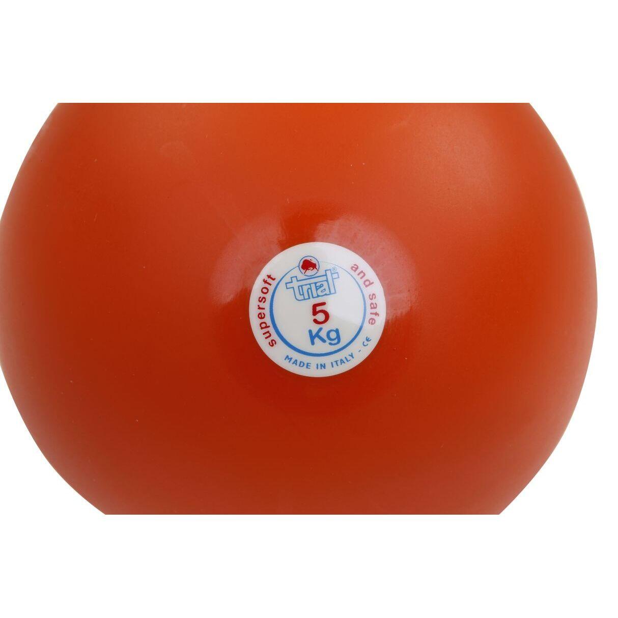 Trial Trainings-Stosskugel, 5 kg, Orange 3/3