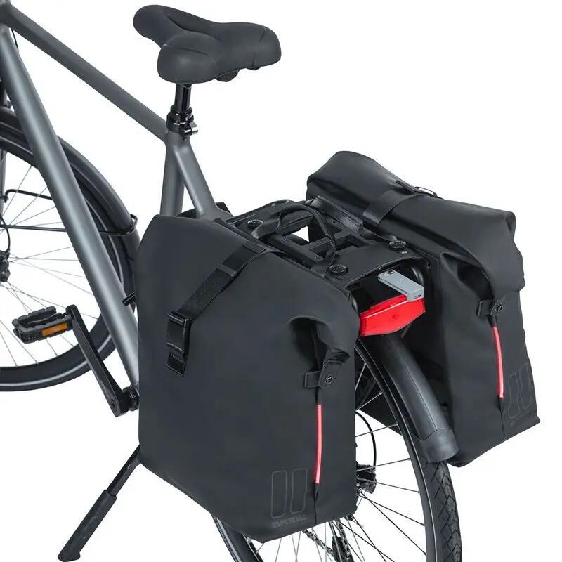 Sacoche double « Soho Nordlicht MIK 2.0 », noir 3/4