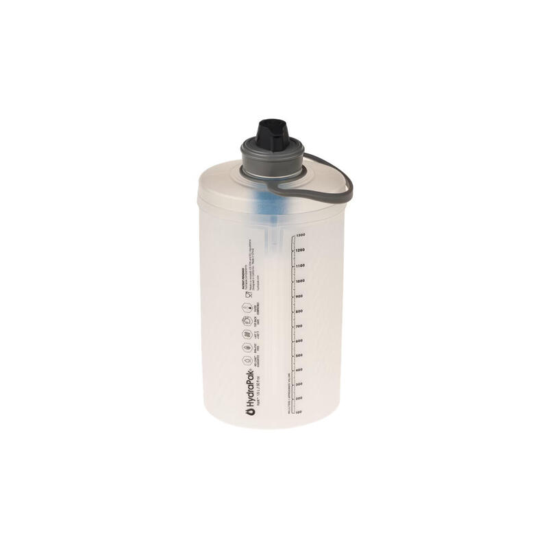 Sticlă Hydrapak Flux 1,5L Transparentă