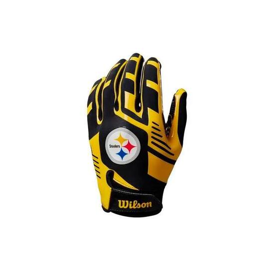Gants de Football Americain enfant NFL Pittsburgh Steelers