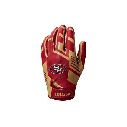 Gants de Football Américain enfant NFL Stretch fit San Francisco 49ers