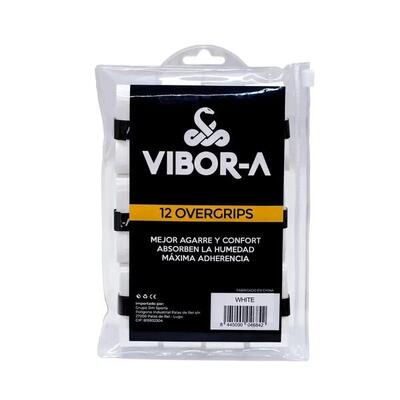 Set van 12 gladde overgrips vibora