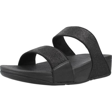 Damskie sandały na koturnie FitFlop Lulu Shimmerglitz
