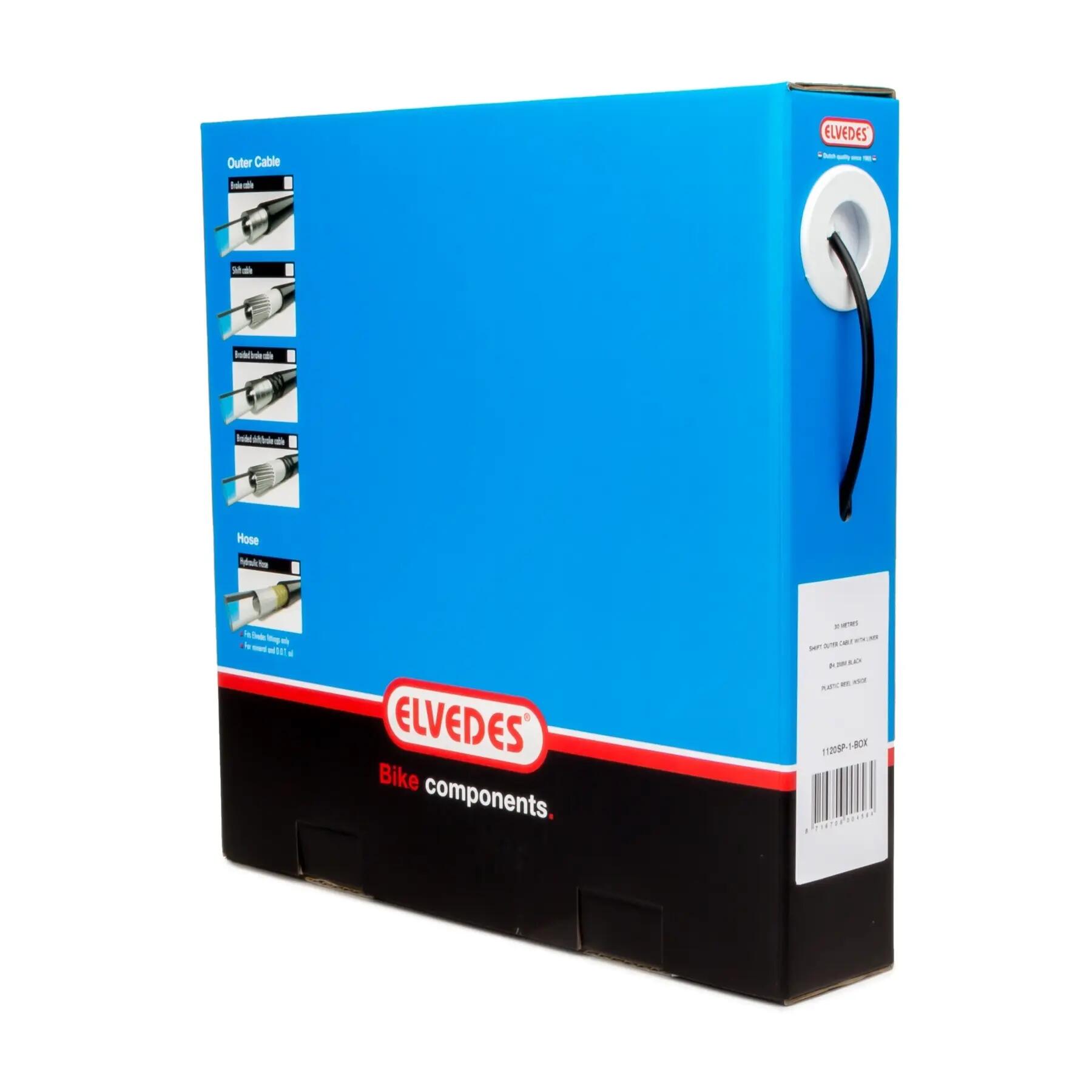 Kit Gaine de Transmission 30m Elvedes avec Liner 4.2mm Noir 2/5