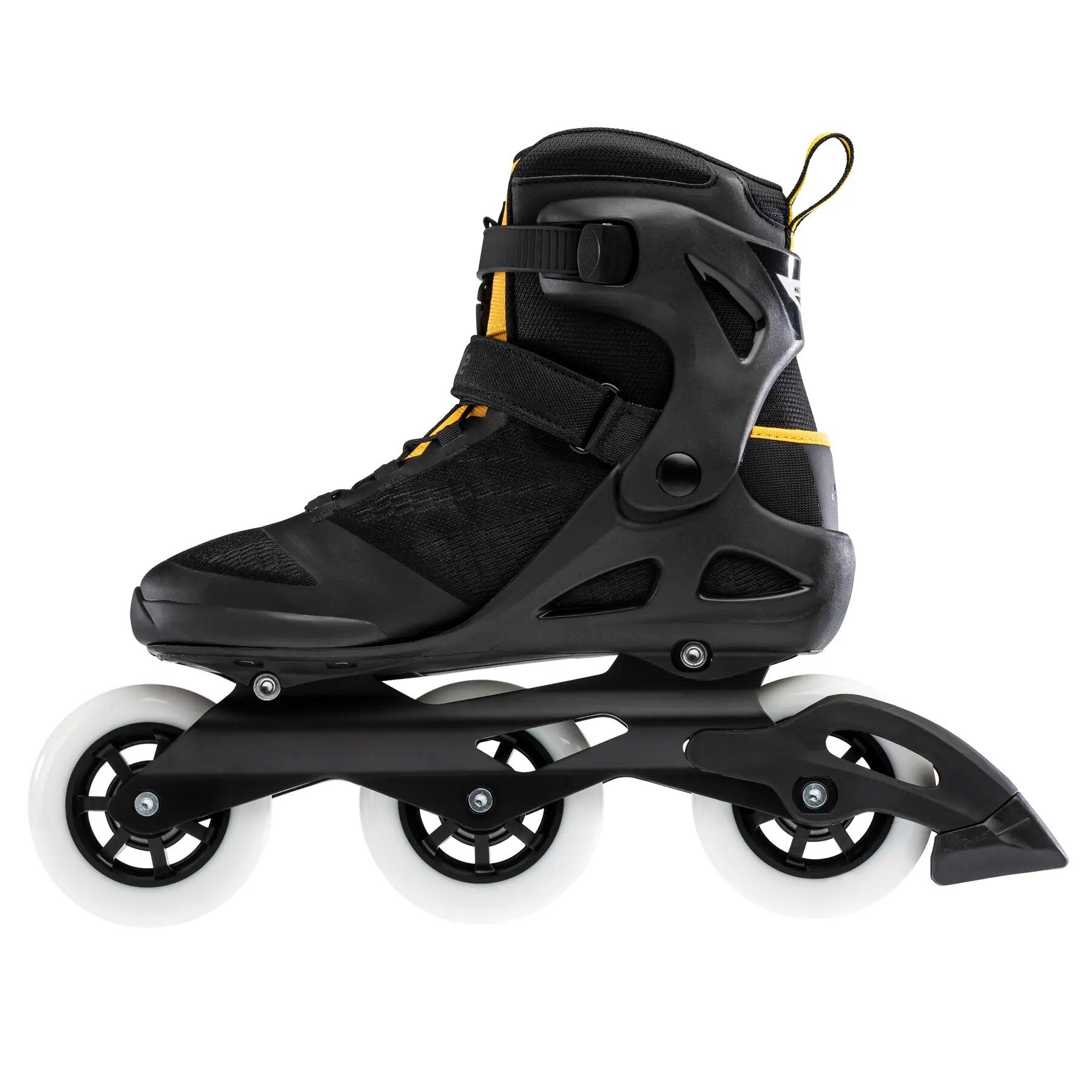 ROLLERBLADE MACROBLADE 100 3WD, NOIR/JUANE SAFRAN, 45.5 5/7