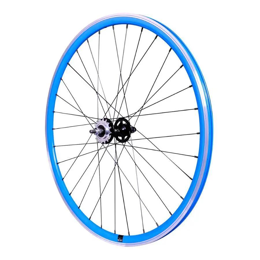 Velox Rear Wheel Mach1 550 622x17C Flipflop Blue for Urban Cycling