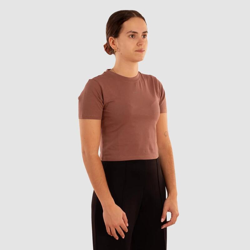 Crop Top Squba Aqua Marrón