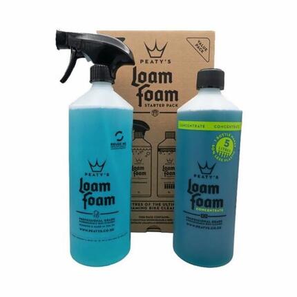 Kit spray nettoyant vélo concentré Peaty's Loam Foam
