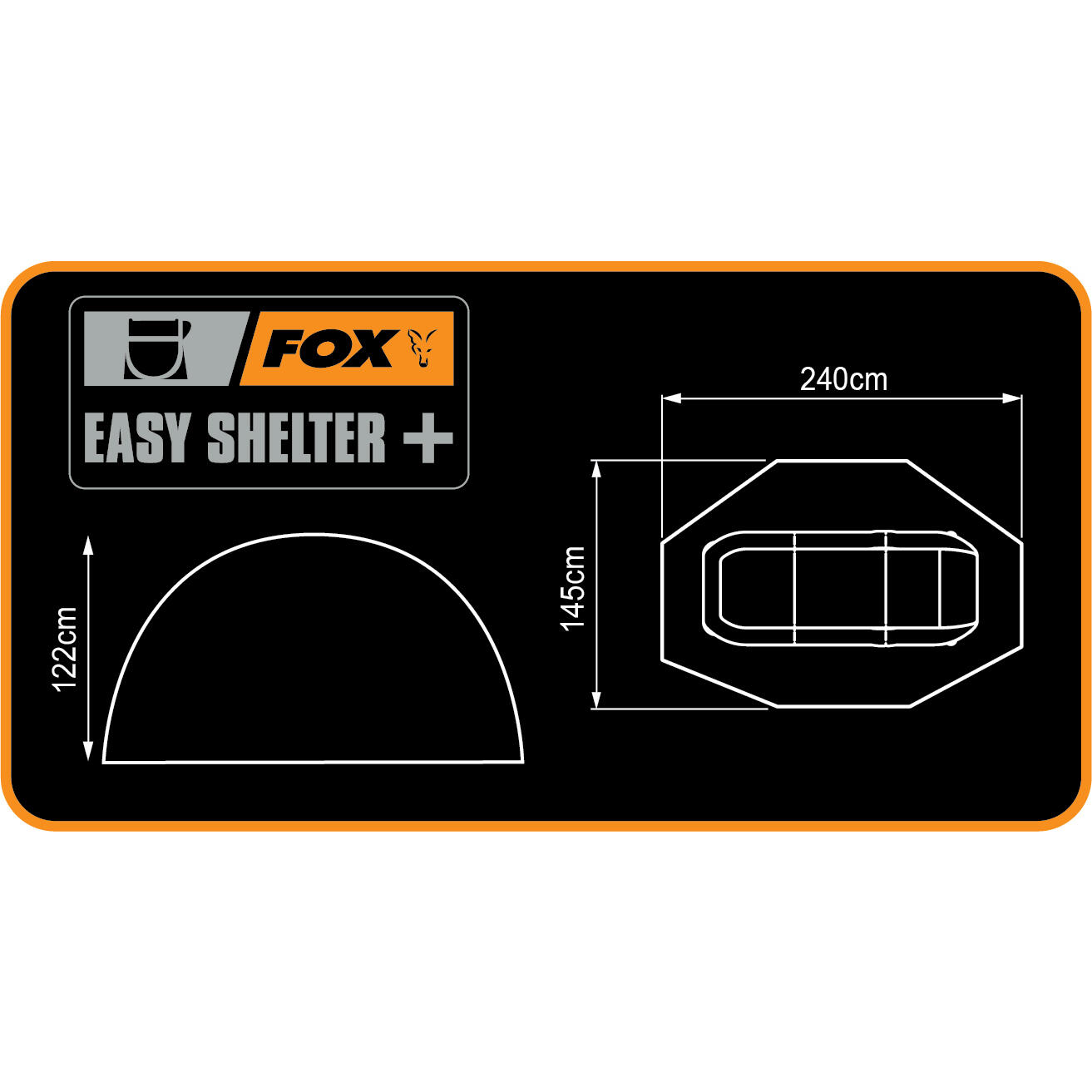 Easy shelter tent Fox 7/7