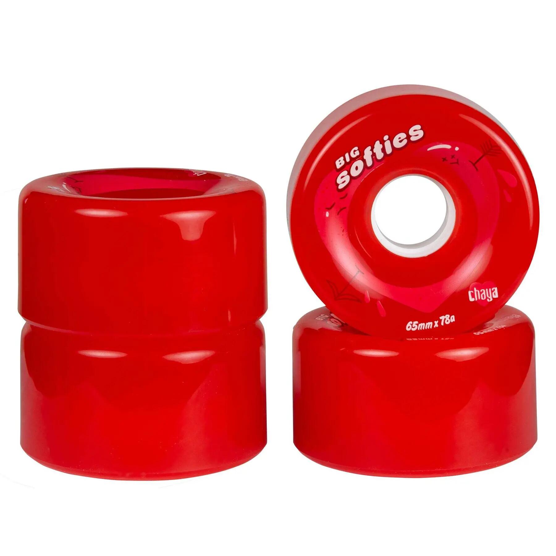 Roue de roller Chaya Big Softie`s (x4) 3/4