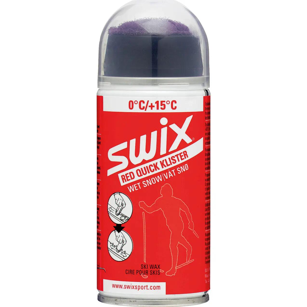 SWIX lyžařský vak Red Quick Klister