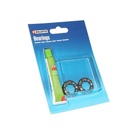 Paar Kugelkäfige Vorderradnabe Weldtite 4,762