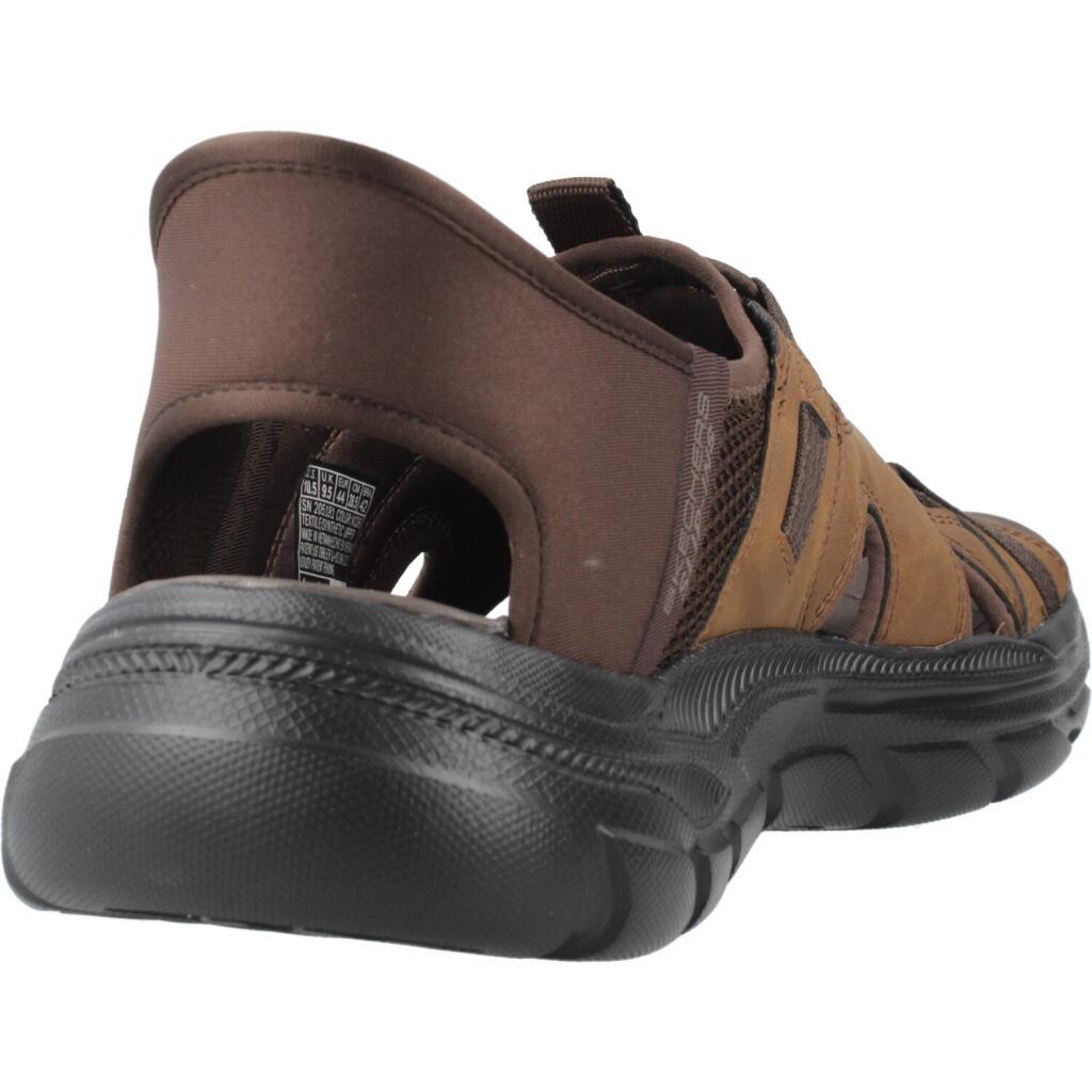 Sandales Skechers Modèle Slip-ins Revolted Ss Couleur Marron 3/5