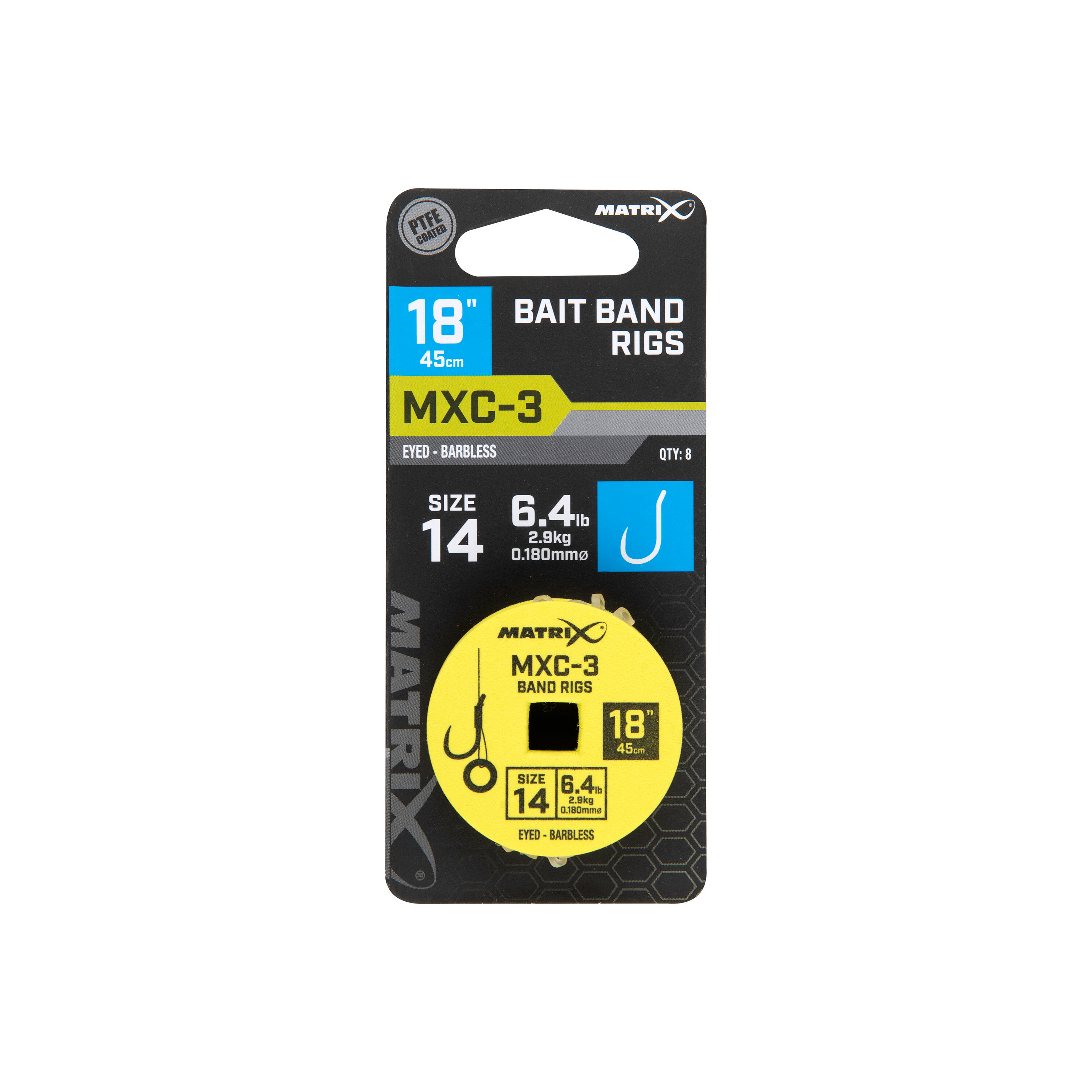 8er Pack Vorfächer ohne Dorn Matrix MXC-3 Band 3/4