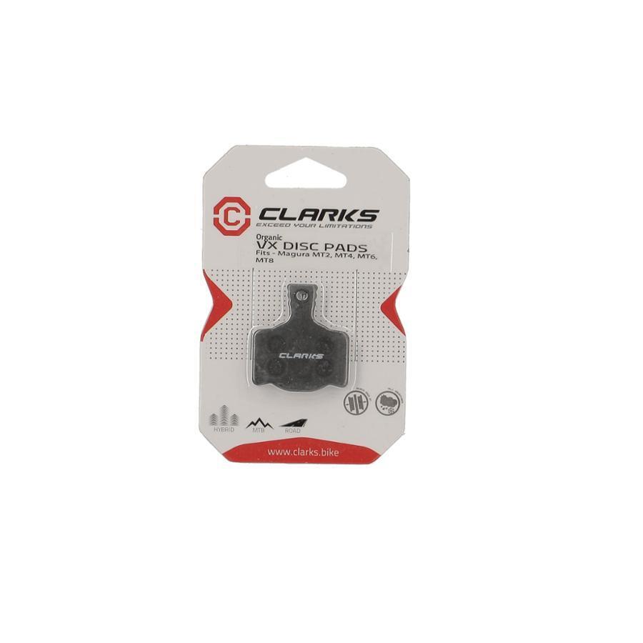 Paar organische remblokken Clarks Cycle Systems Magura MT2 MT4 MT6 MT8 2/2