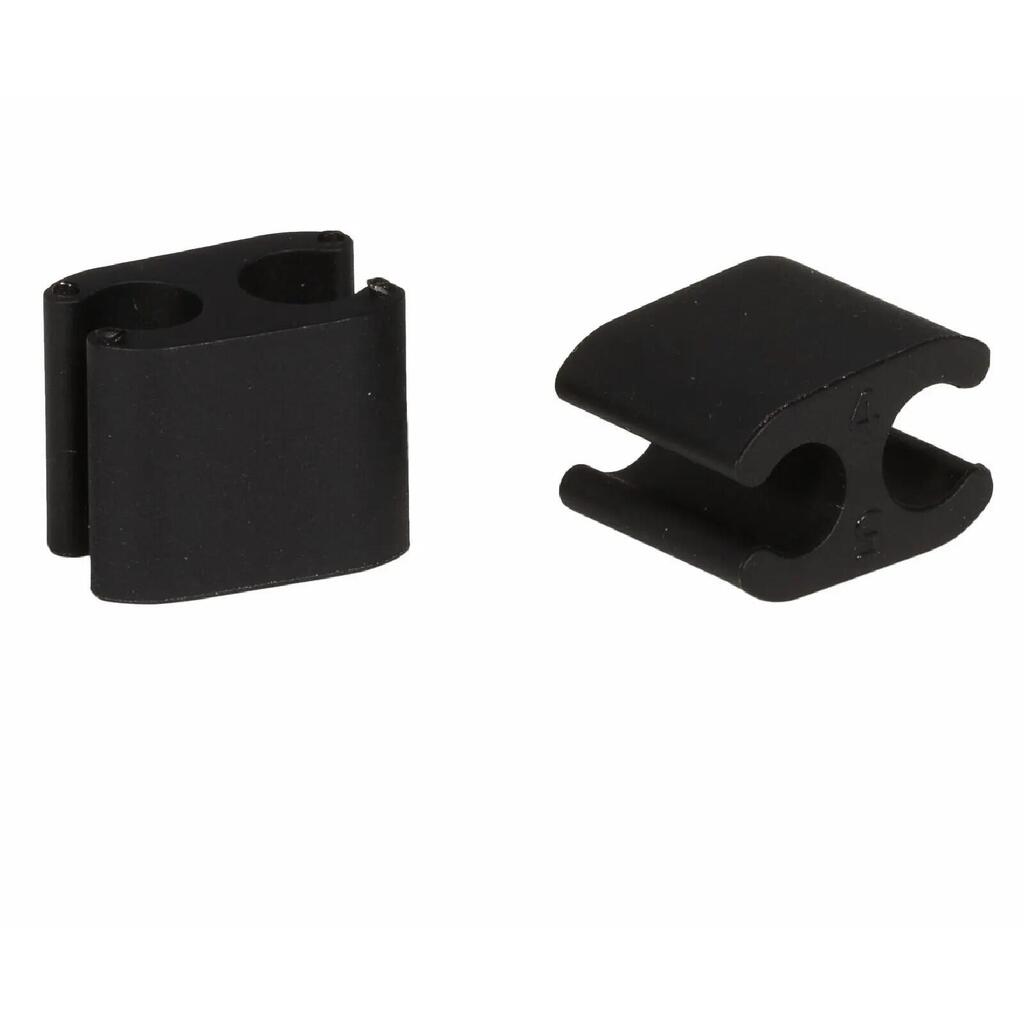 Box of 50 cable clips duo plastic Elvedes