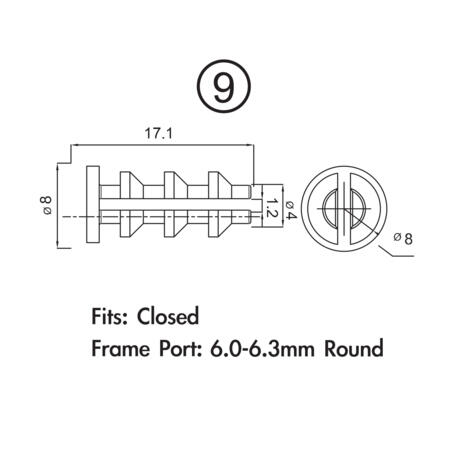Extremos del cable Jagwire Workshop 4mm 2/3