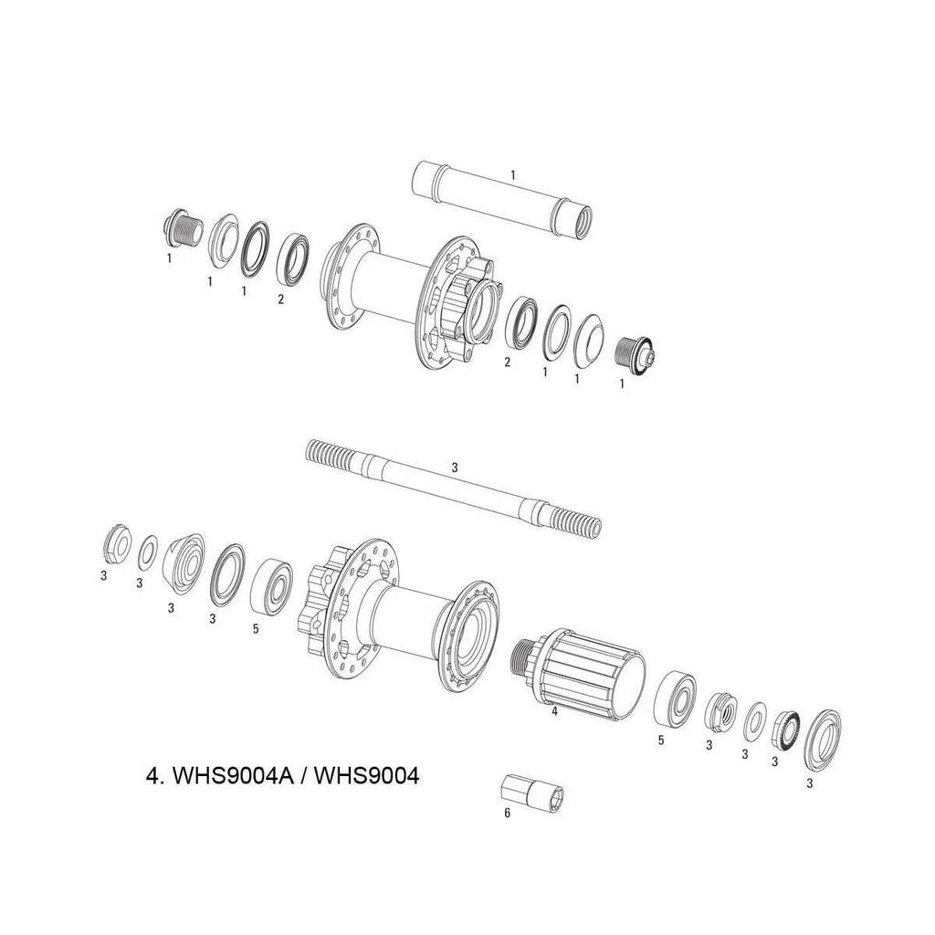 Freewheel body Sram Body X-9 V2