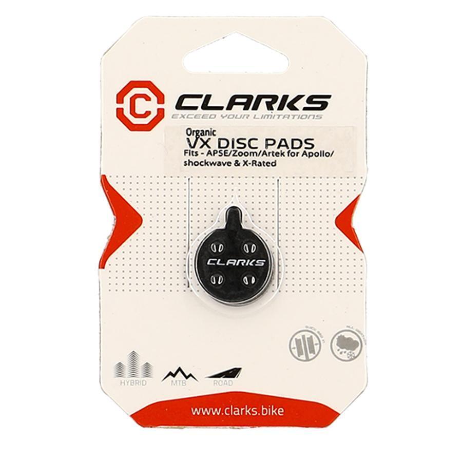 Par de pastilhas de travão orgânicas Clarks Cycle Systems Zoom 2/2