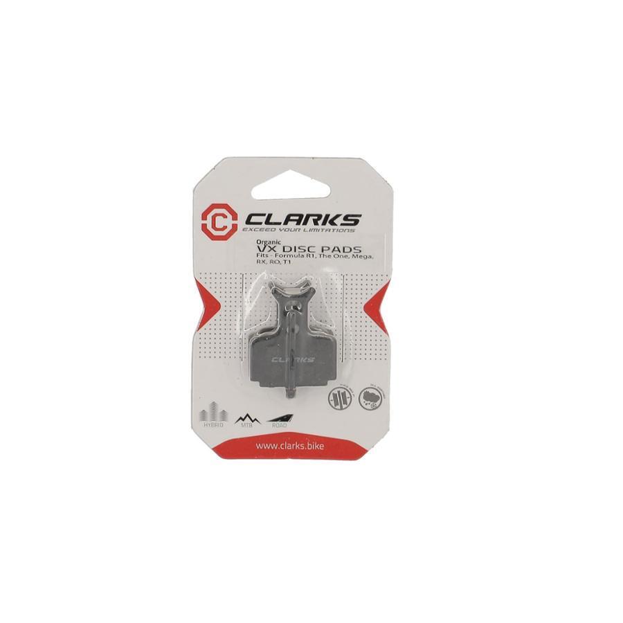 Paire de plaquettes de frein organique Clarks Cycle Systems Formula Mega One-R-R 2/2