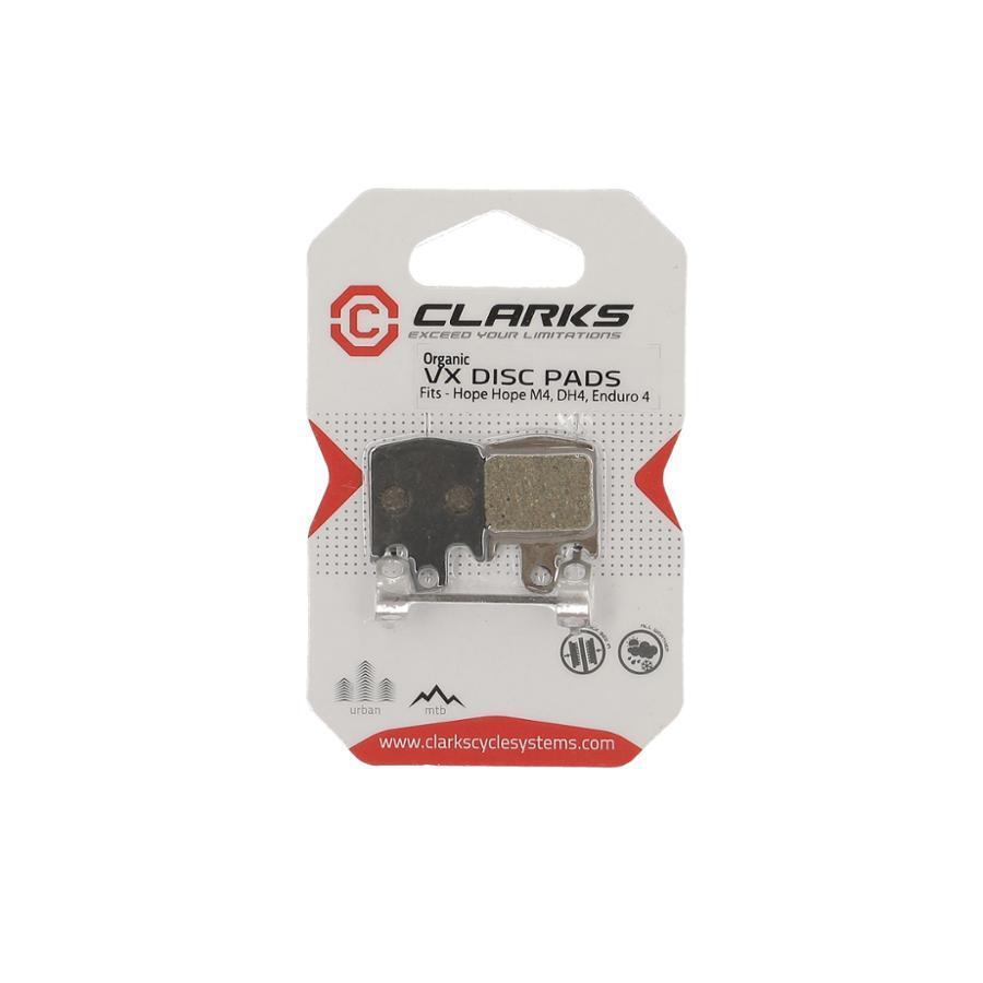 Coppia di pastiglie freno organiche Clarks Cycle Systems Hope Enduro4 Dh4 M4 2/2