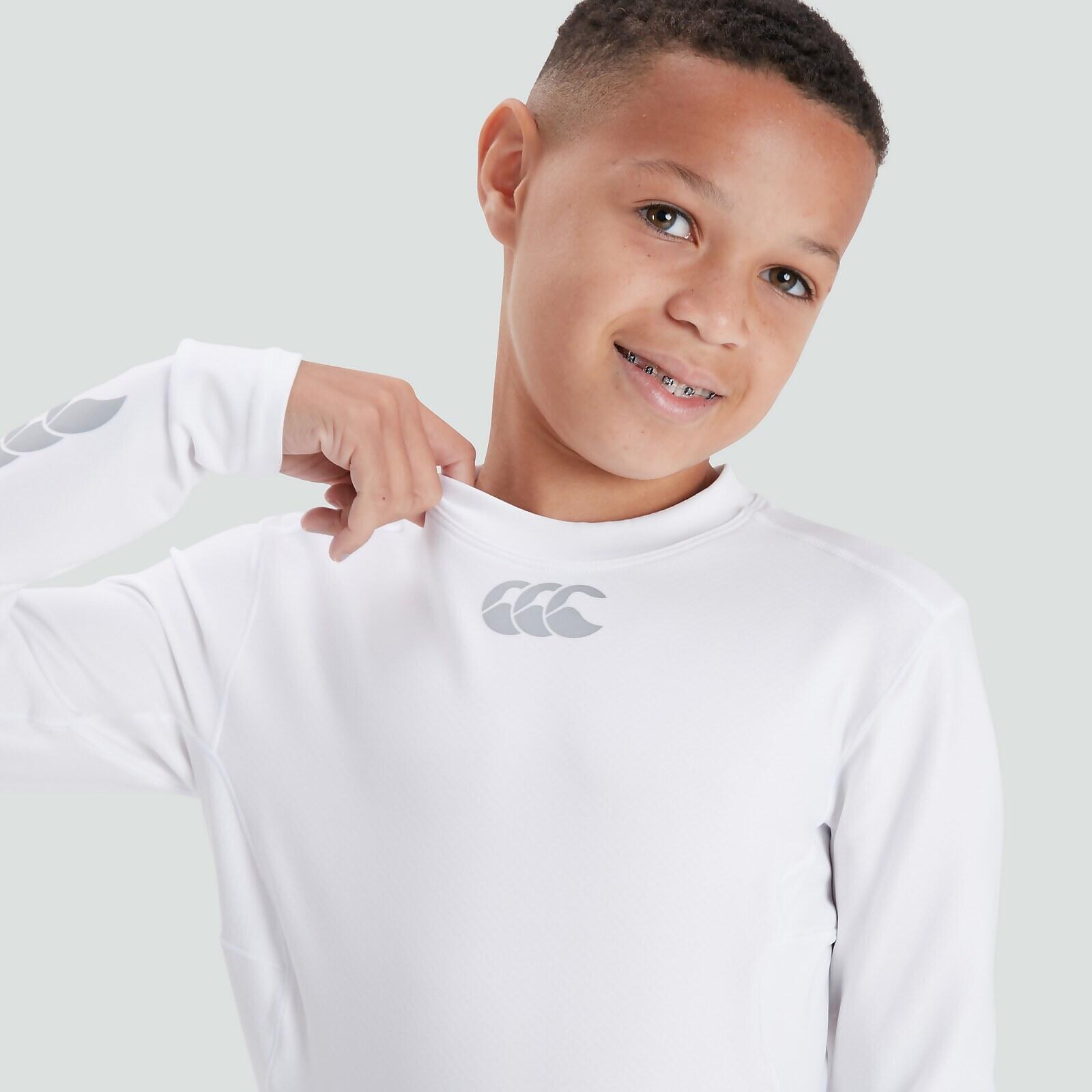 Rugby Thermoreg Long Sleeve - Unisex Kids Blanc 7/7