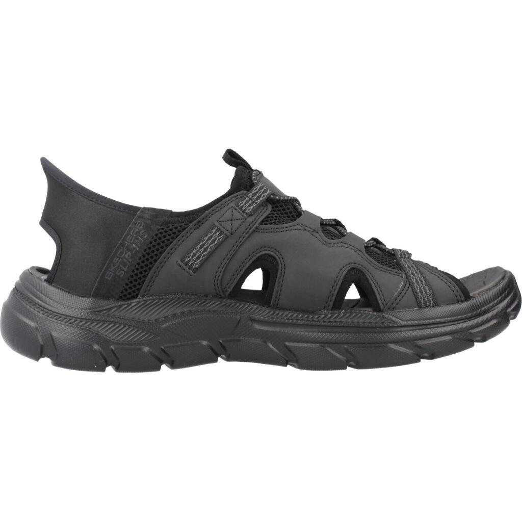 Sandales Skechers Modèle Slip-ins Revolted Ss Couleur Noir 4/5