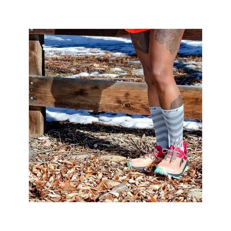 Trail-Socken für Damen Injinji mini-crew 3/4