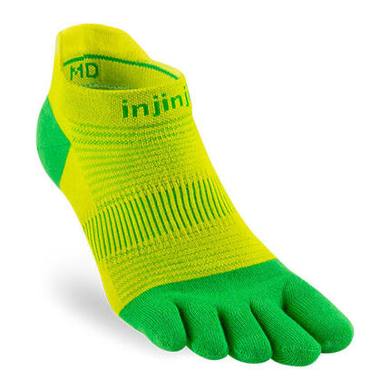 Chaussettes à orteils de running Run Lightweight No Show Coolmax unisexe
