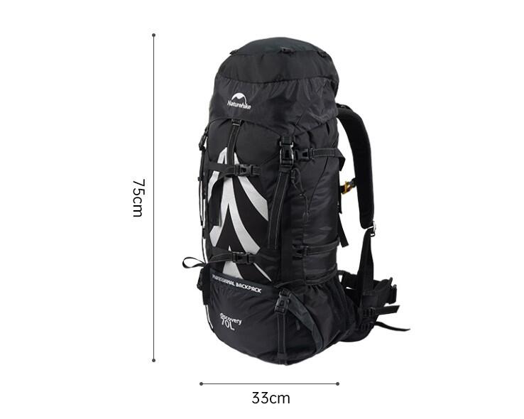 Naturehike trekking, hiking backpack 70 l 5/7