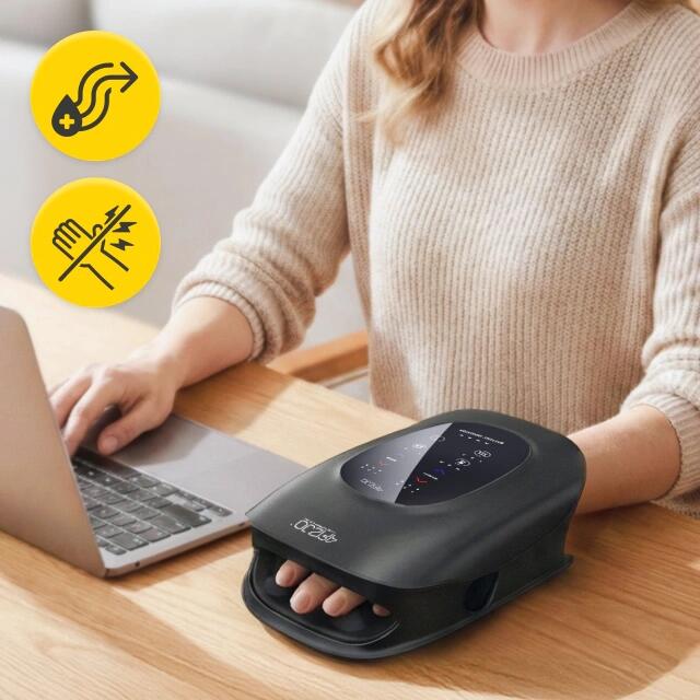 Elektryczny masażer do dłoni rąk grzejący RELAX 4FIZJO 5/7