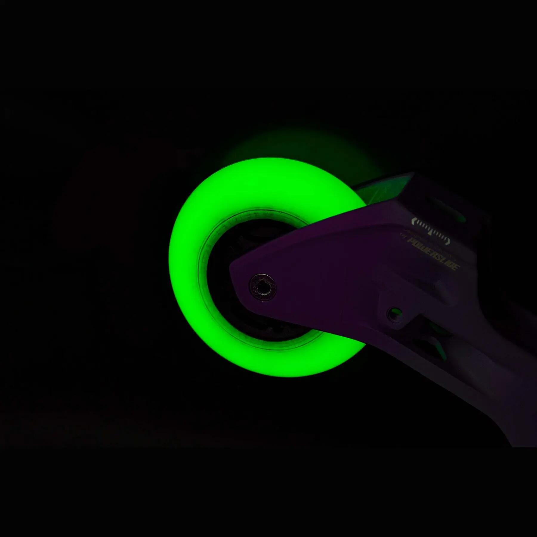 POWERSLIDE Sada svítících koleček Powerslide Neons 80/85A, 4 ks