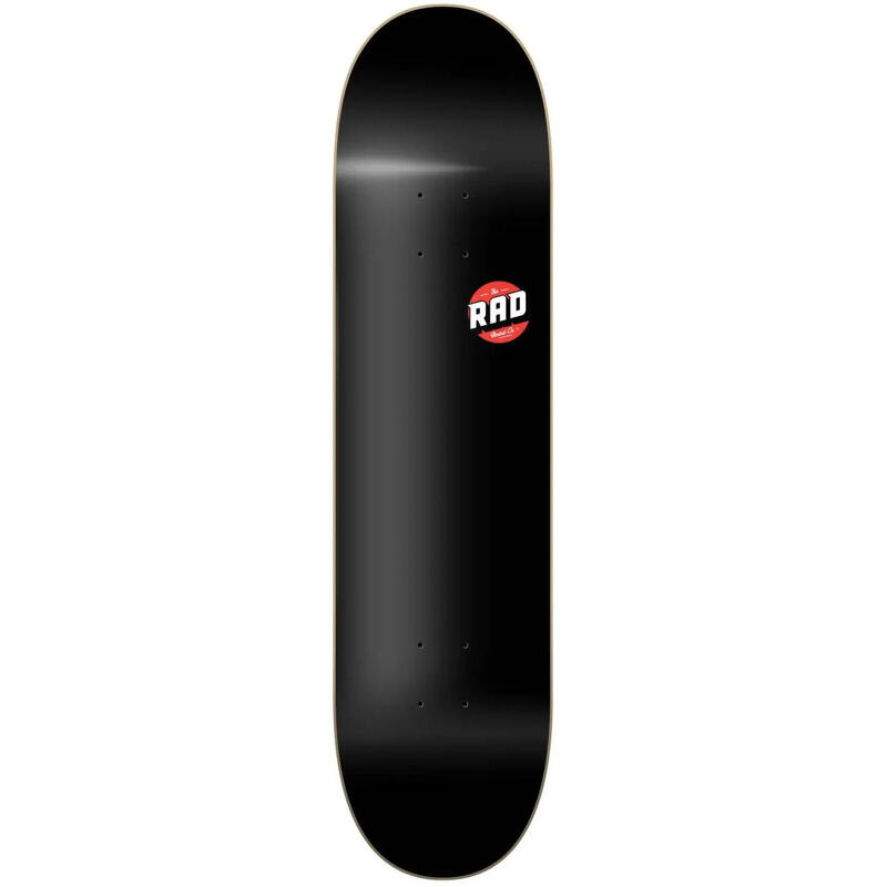 RAD Blank Logo Placa Skateboard - 7.75" - Negru