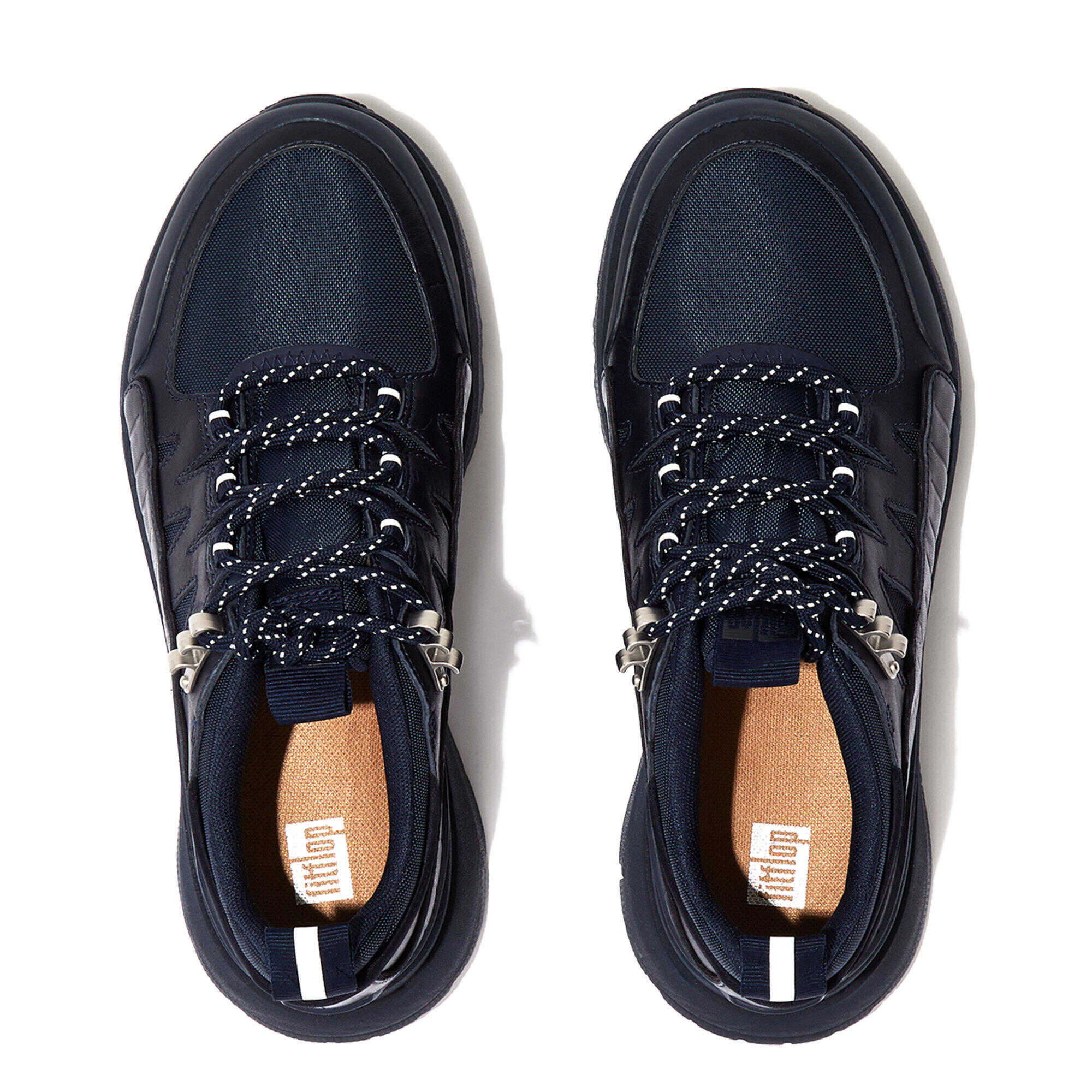Wanderschuhe aus Leder Damen FitFlop Neo-D-Hyker 6/7