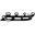Powerslide Sabres 4W Negru