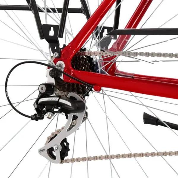 Kross Trans 3.0 28 M (19") czerwony/czarny połysk rower 4/7