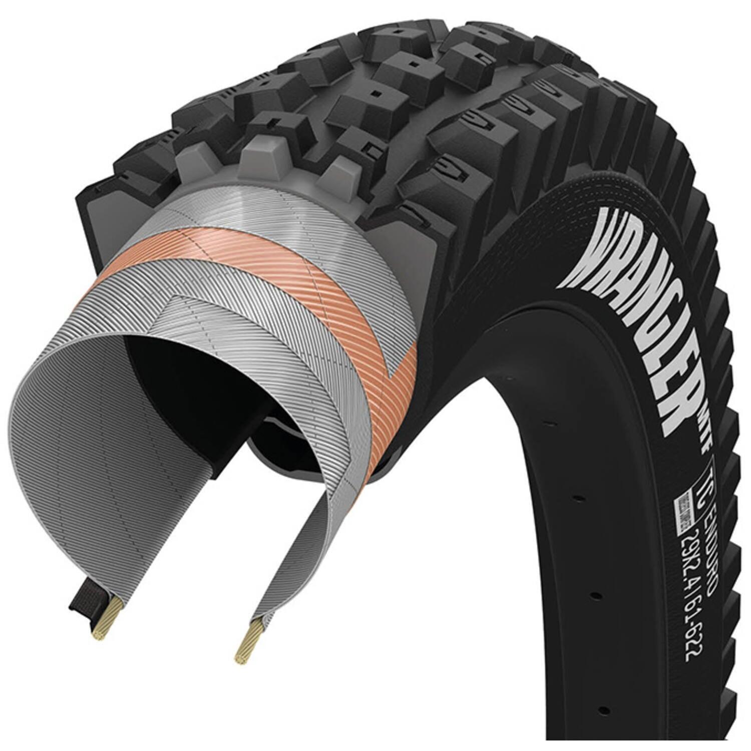 Pneu de vélo enduro Goodyear Wrangler MTF Enduro Tub 3/4