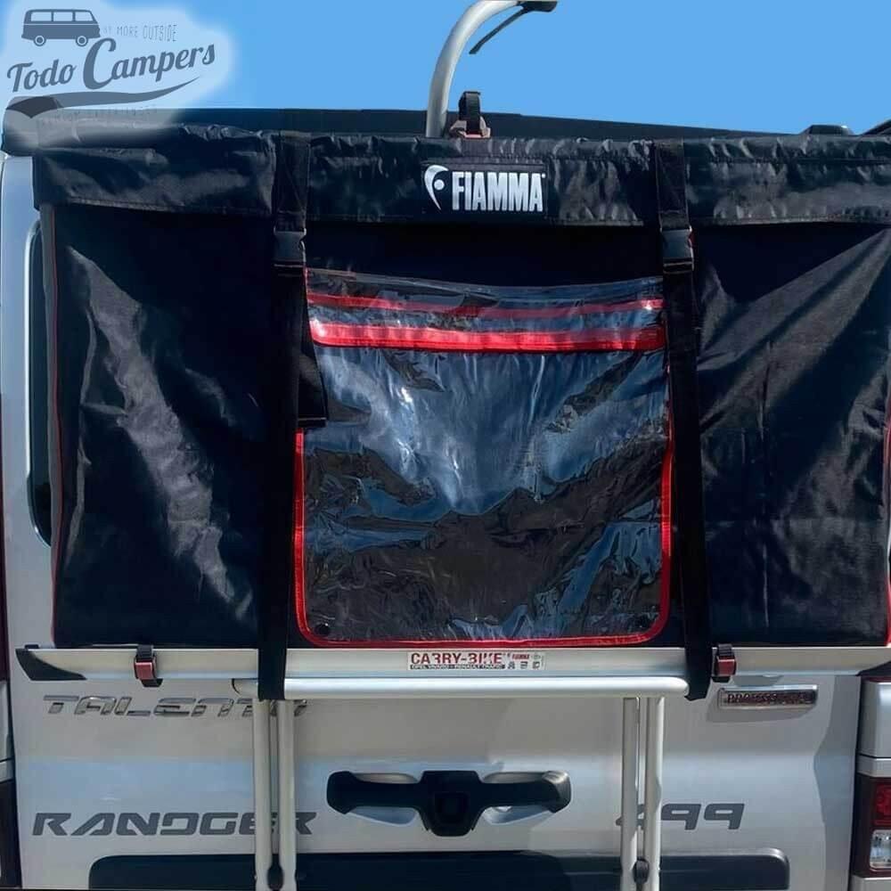 Cofre o arcón portaequipajes Fiamma Cargo Back apto para portabicicletas 7/7