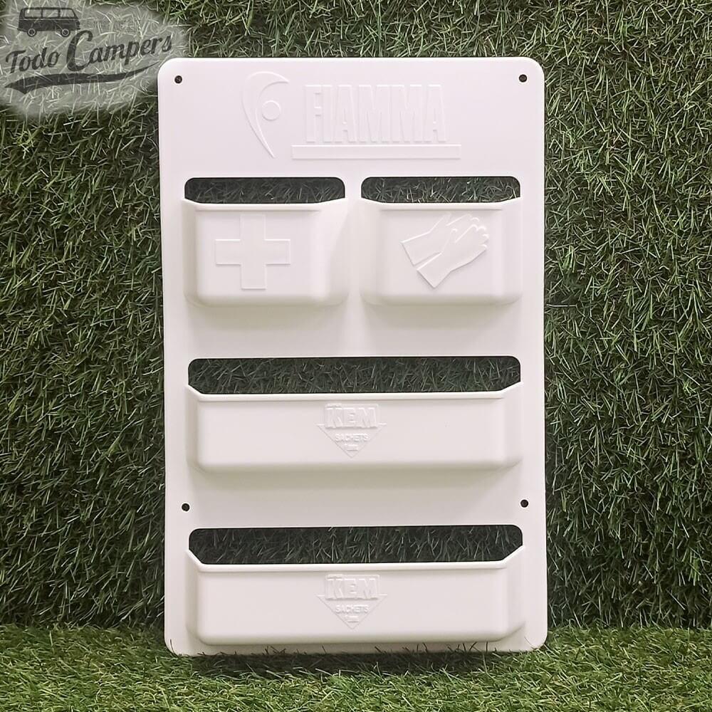 Repisa portaobjetos Fiamma Pocket Kasset para portones de servicio 5/7