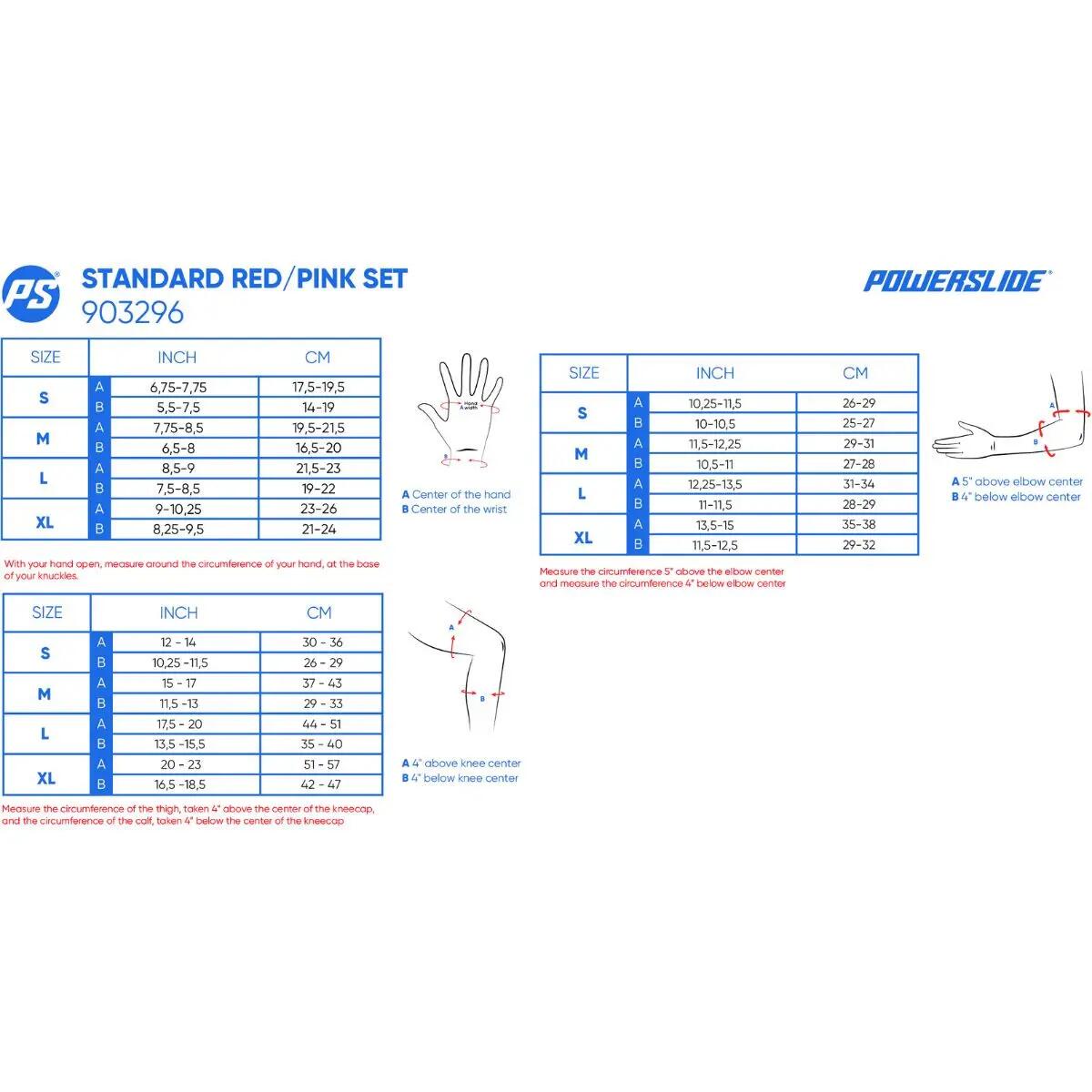 Set di protezione per pattinaggio donna Powerslide Standard 2/3