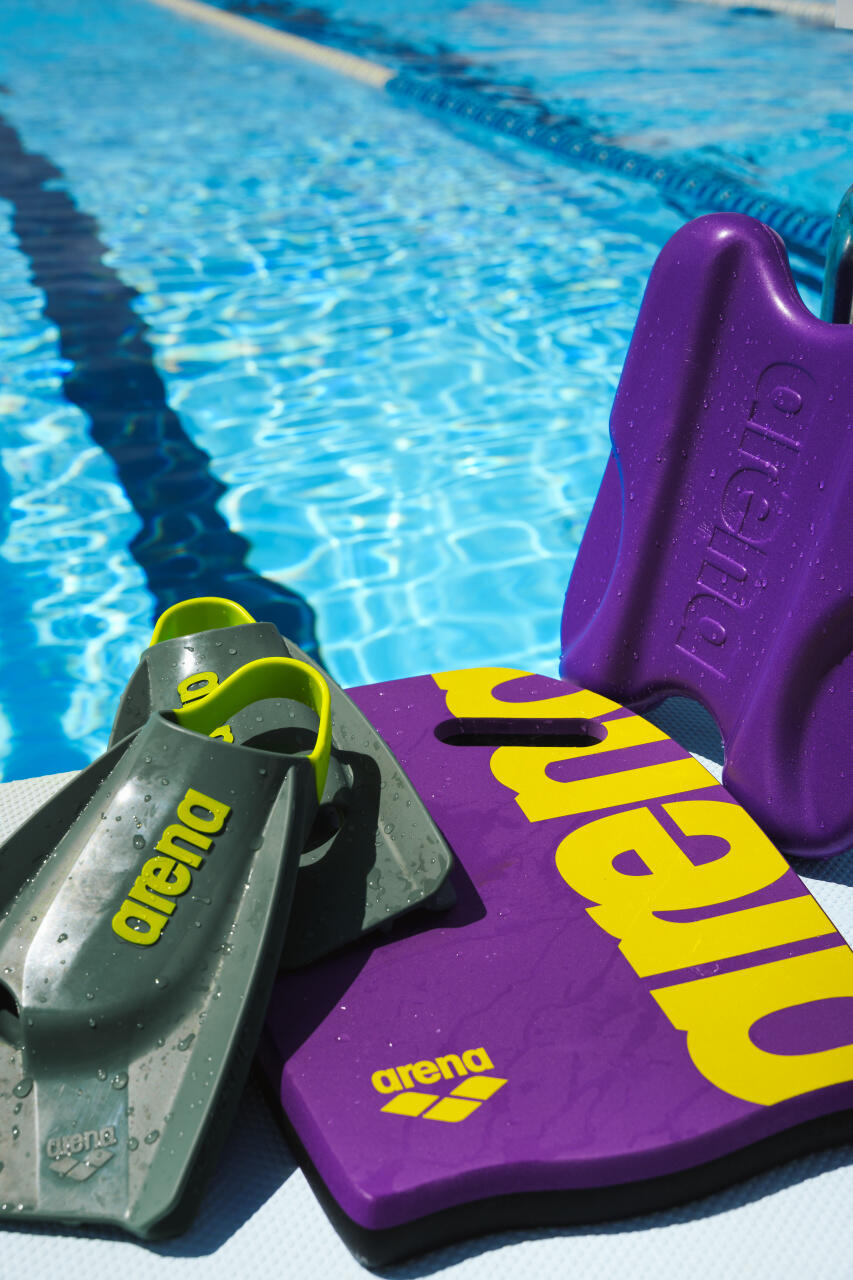 Kickboard Arena Pruim Artic/Lime 6/6