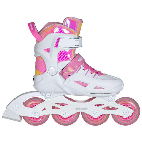 Patines en línea ajustables Powerslide Universe 4W Pink II