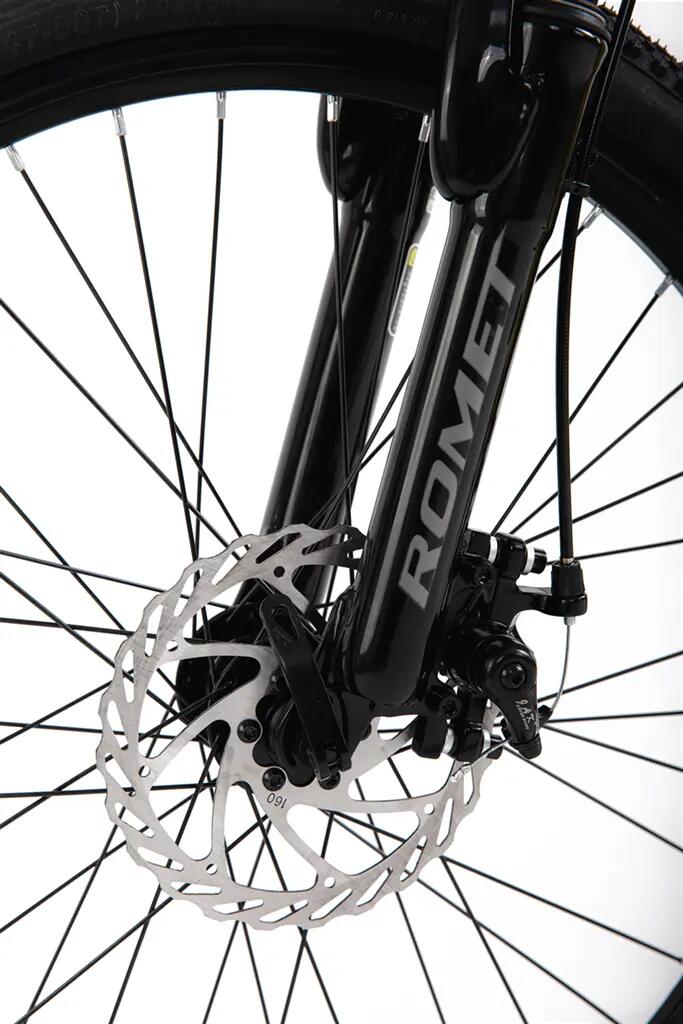 Rower górski junior Romet Rambler Dirt 24 S(13") żółto-pomarańczowy 5/7
