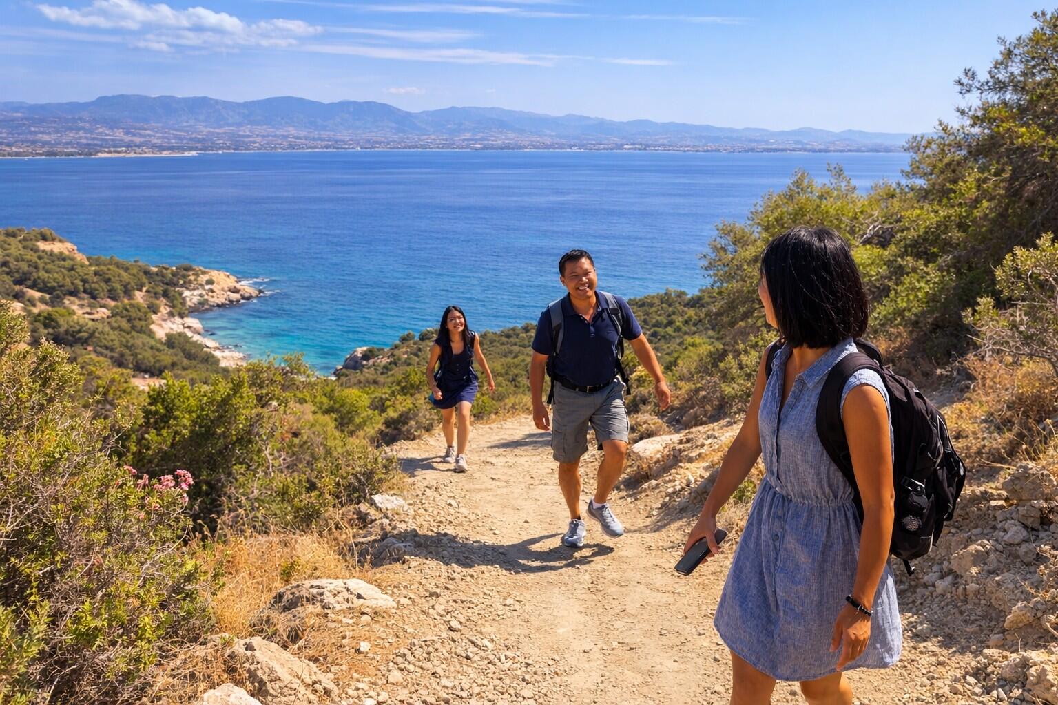 Randonnée en liberté sur les sentiers du Troodos à Chypre 1/1