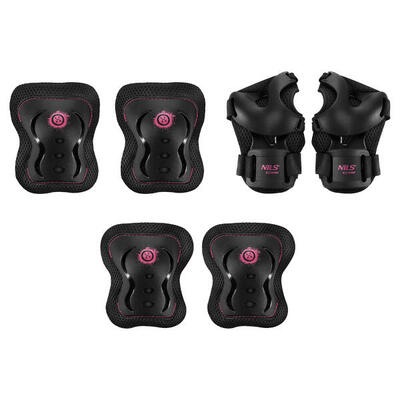 Set beschermers voor rolschaatsen, skateboards en steps fly nils extreme h320