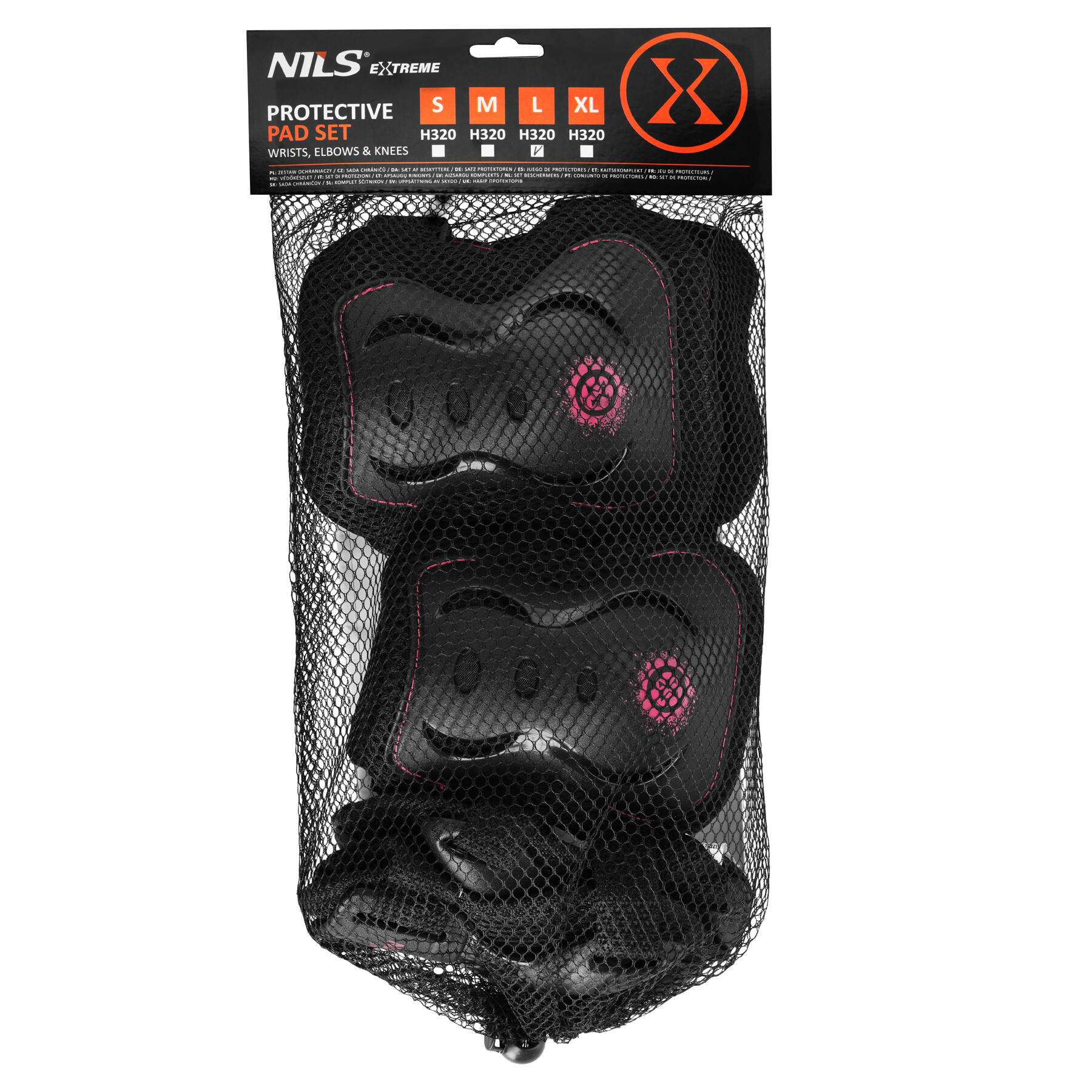 Kit de protections pour roulettes de skateboard FLY Nils Extreme H320 7/7