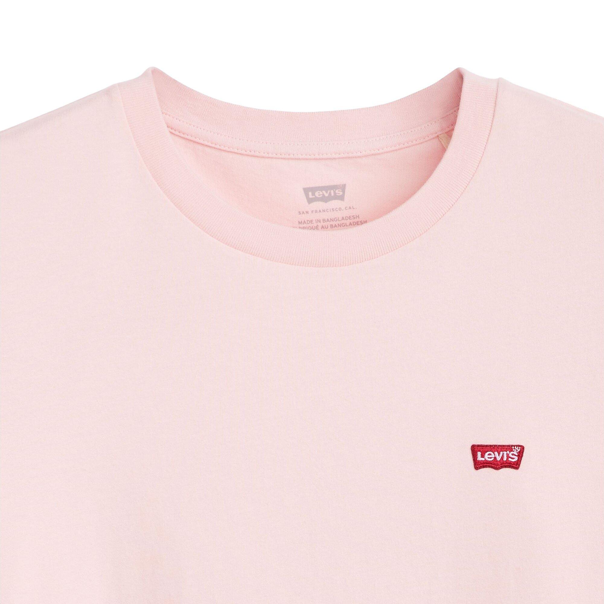 T-shirt pour femme Levis petit logo rose. 6/6