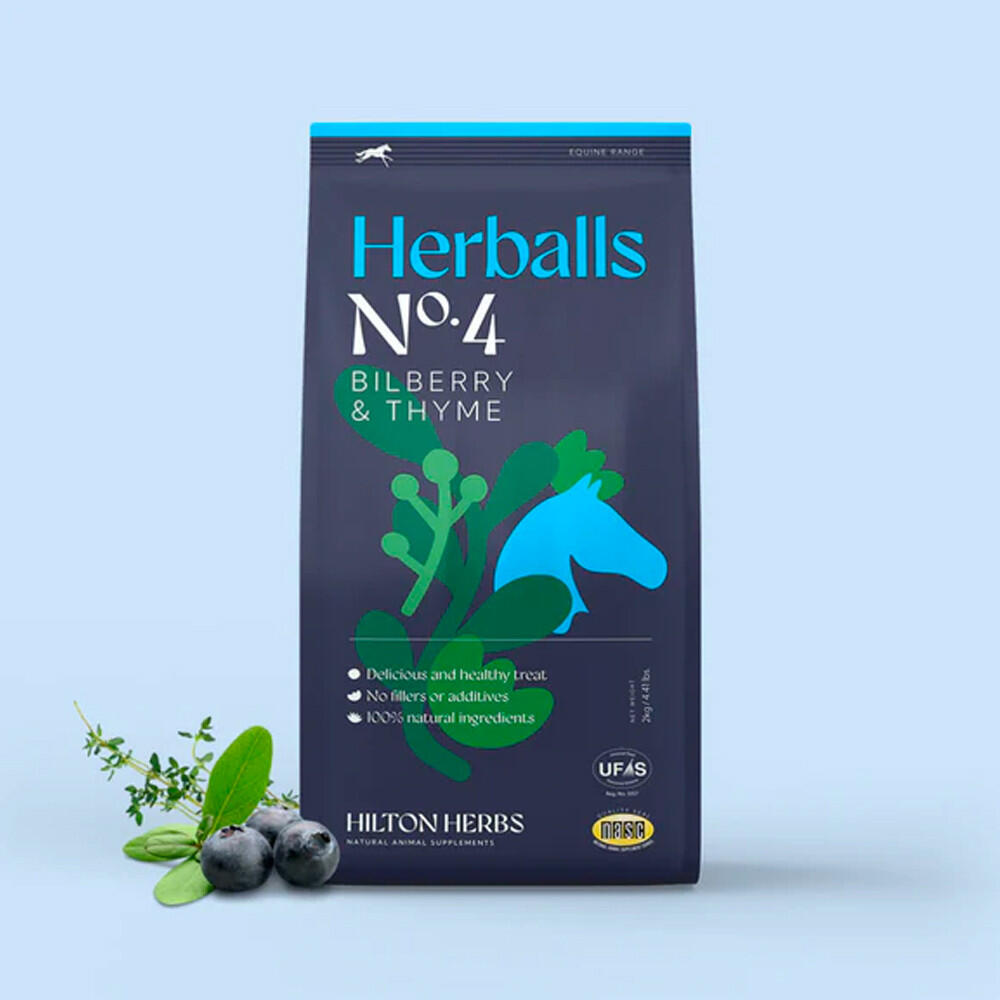 Friandises naturelles cheval Herballs Myrtille Thym Hilton Herbs 2/4
